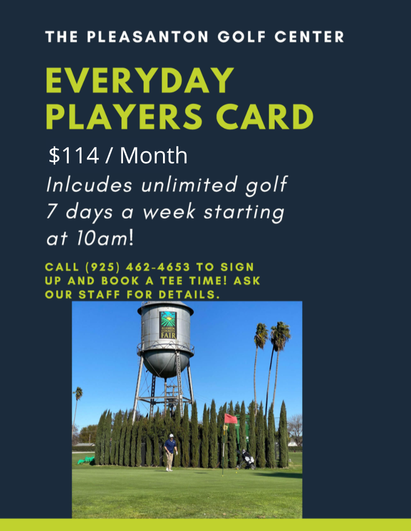 Rates Pleasanton Golf Center